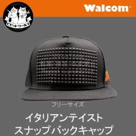 Walcom / ワルコム 360CP　イタリアンテイスト スナップバックキャップ